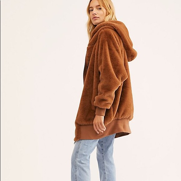 FREE PEOPLE Turn Up Zip Off Hoodie Jacket NWT SM    RARE - Picture 9 of 15